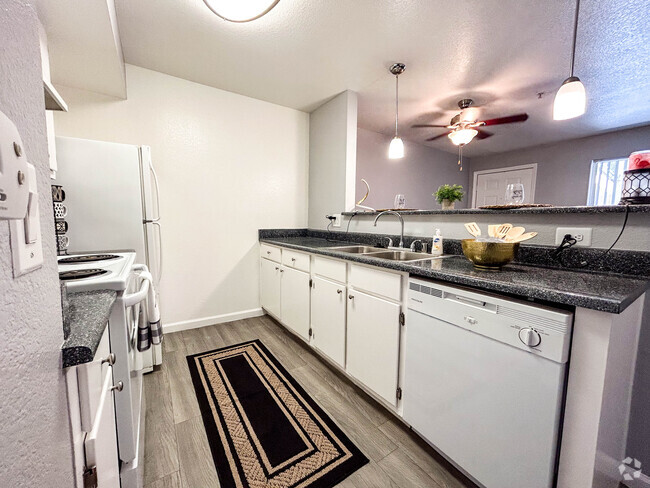 1 BR, 1 BA - Kitchen - Fremont Villas Rental