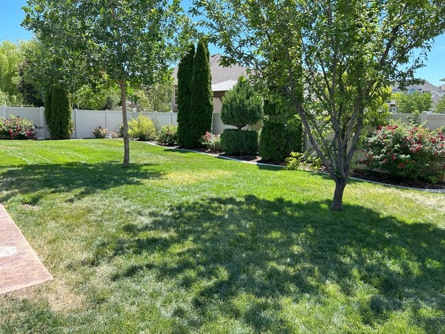 Large .23 acre fenced in landscaped yard - 5939 W Birch Water Ln Unit Primary