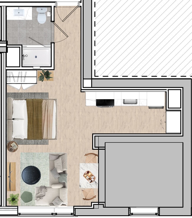 Building Photo - 1127 Harrison Ave Unit 201