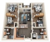 2BR/2BA - Semi Private - Elite