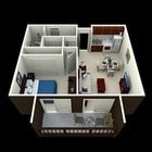 1 habitación/1 baño