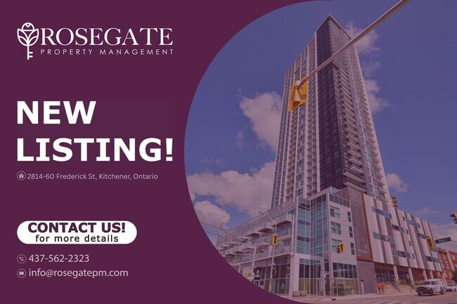 Building Photo - Modern 2-Bedroom Condo with Balcony – Only Hydro – Kitchener Unit 2814