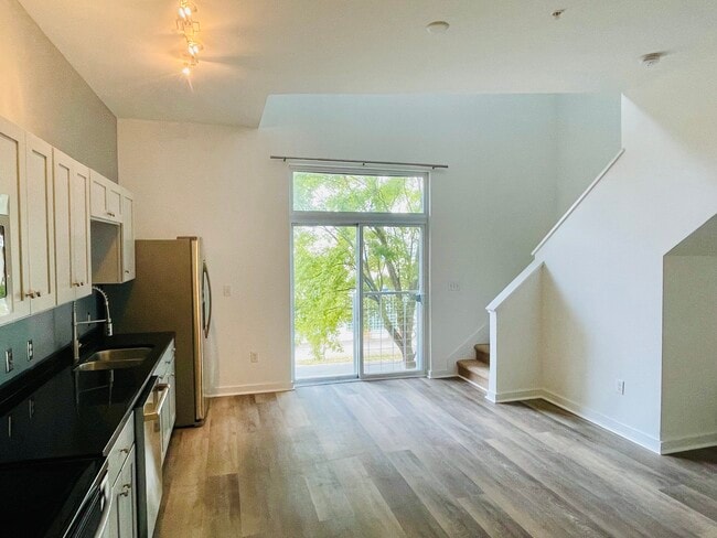 main floor - 506 N Mangum St Unit Light-filled loft #206