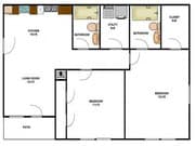 2 Bedroom Downstairs