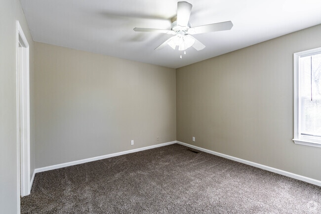 2BR-2BA-1187SF - Primary Bedroom - Rivermont Apartments