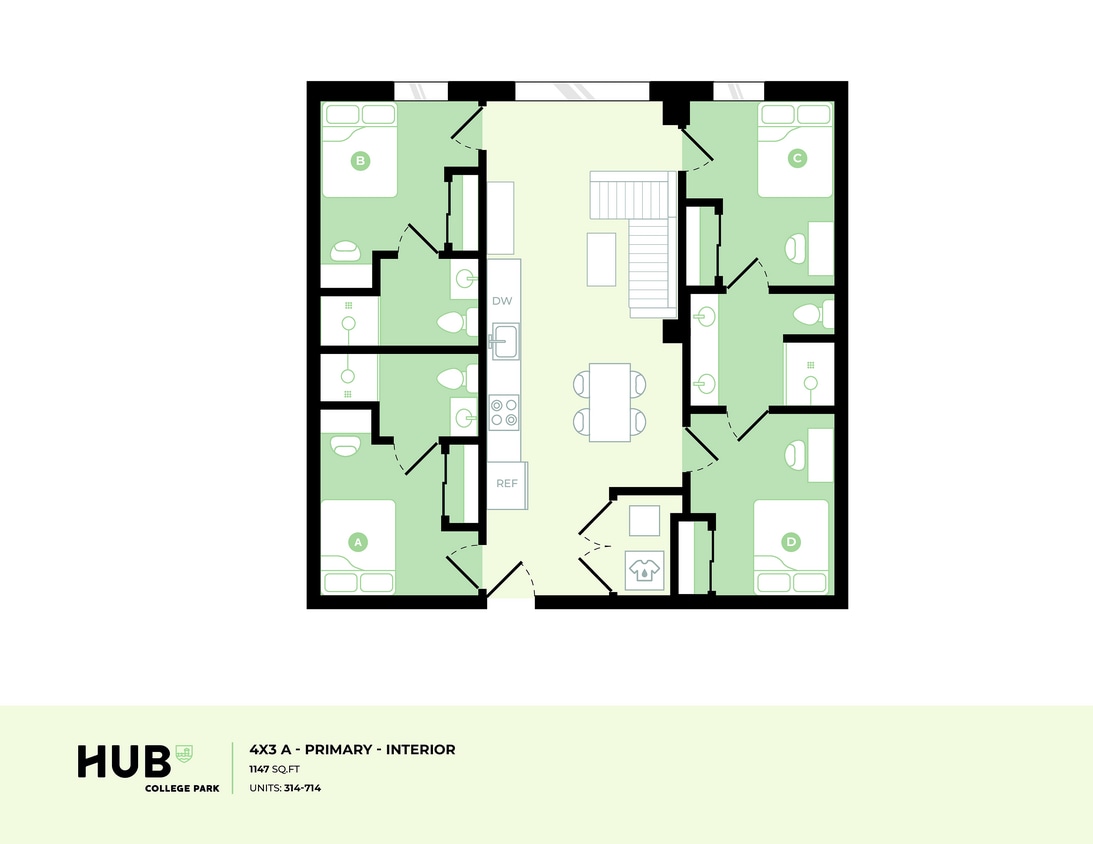 4X3 A PRIMARY INTERIOR - 4x3 A