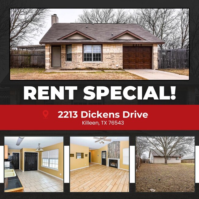 Building Photo - Charming Corner Lot Retreat: 3-Bedroom Haven in Killeen!