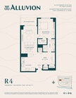 R4 floor plan ALLUVION LAS OLAS