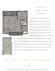 Apt "W" Floor Plan