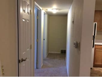 Hallway to Bedroom - Shoreline Apartments