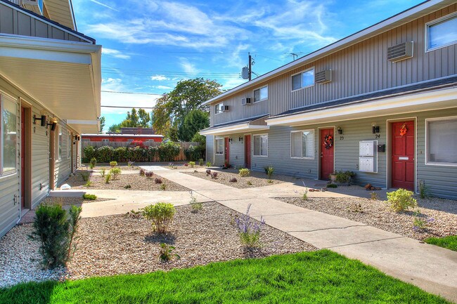 Cozy walkway to your home - The Medallion Apartments