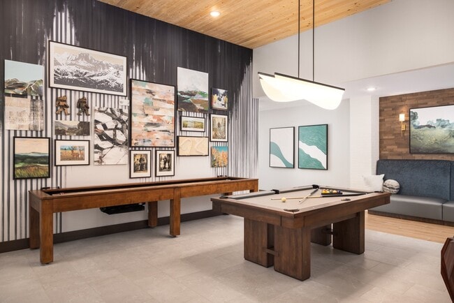 Game Room with Billiards Table
