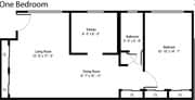 1BR/1BA