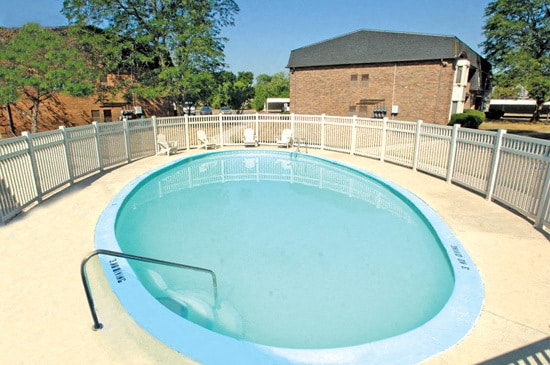 Enjoy a refreshing dip in the pool, practically in your backyard, for an added benefit to living at Arbor Circle.