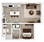 Lusso One Bedroom N1B