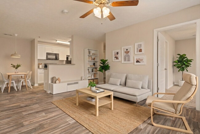 LEGENDS 2 BR | 2 BA - Living Room 2 - Legends at Armour Avenue