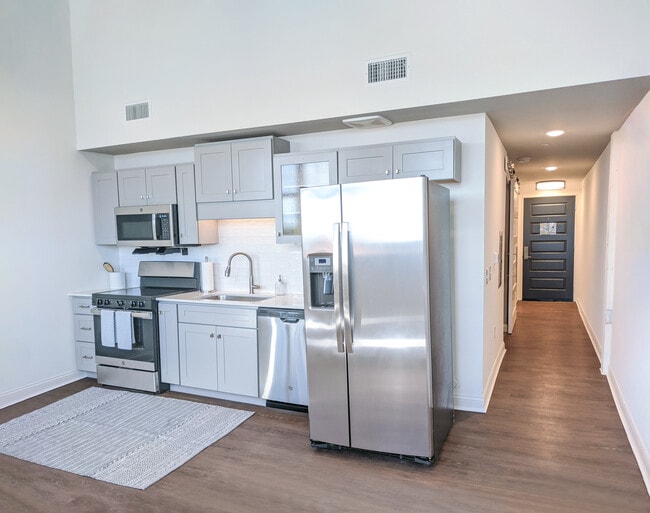 Barnhorst: 1 Bed x 1 Bath Studio Apartment Floorplan at Depot Square Flats, Batesville,Indiana 47006