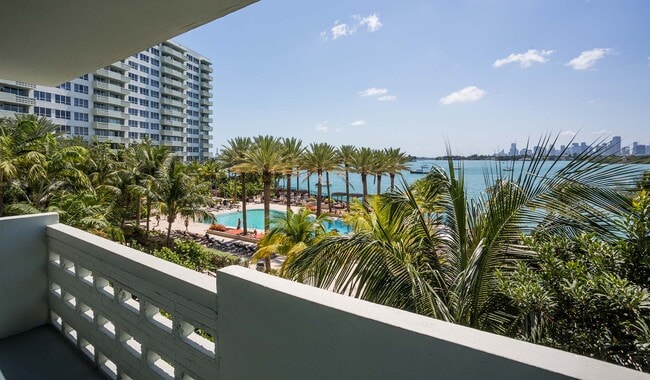 Enjoy the view from your private balcony