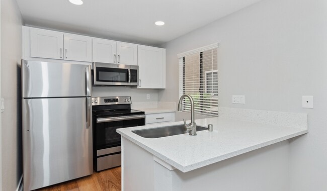 Upgraded kitchens with premium finishes are available for upgrade. Ask the leasing team for more details.
