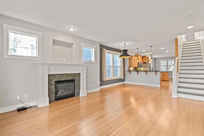 Photo - Beautiful 3-bdrm/2.5-bath contemporary craft home w/ lots of character. A/C, fireplace, fenced ba...