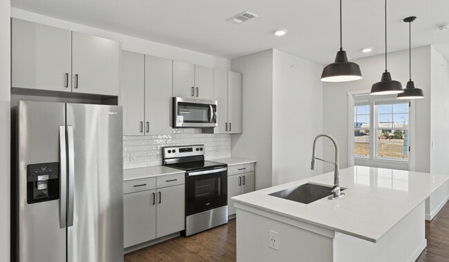 A space for everything from quick bites to big dinners.