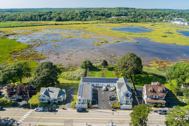 Back yard abutting beautiful marsh - 59 E Grand Ave Unit 6