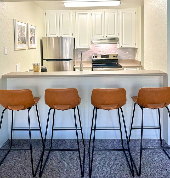 Select floorplans include a built-in breakfast bar
