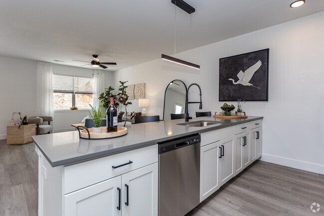 Northrup Falls 3BR, 2.5BA - 1,659SF - Kitchen - Steele Landing Townhome Rentals