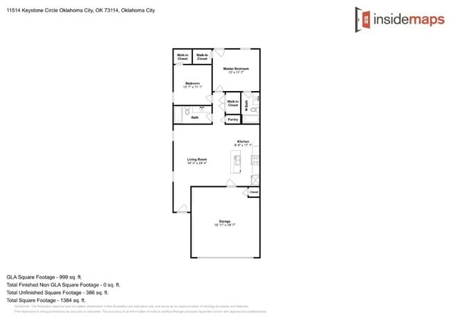 Photo - 2 Bedroom 2 Bathroom 2 Car Garage Duplex Close to Broadway Extension and 8 Minutes from Downtown OKC