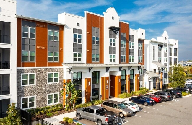 Elevate your lifestyle at The Edison Daytona Apartments, where modern design meets comfort. Featuring stylish architecture and convenient amenities, this is the perfect place to call home. Schedule your visit today to see all it has to offer!