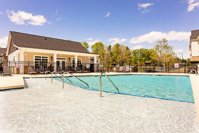 The Pool + The Lodge - The Grand at Union Cross Apartments