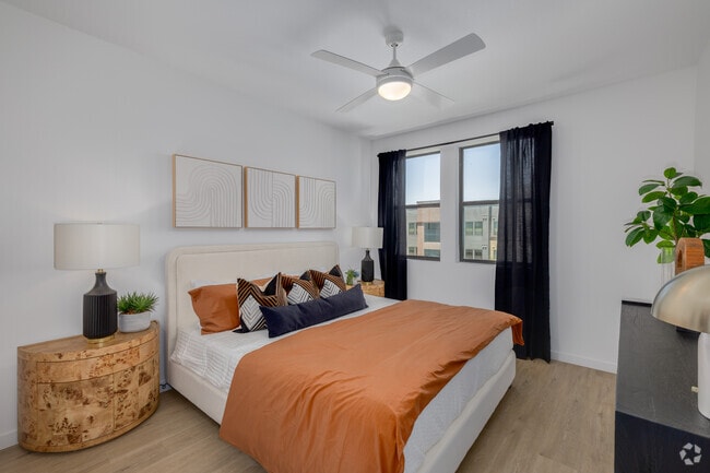 2BR, 2BA - 1,136SF - Primary Bedroom - Atlas Mesa