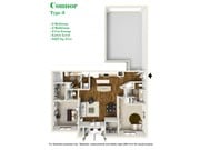 Connor3 - Two Bedroom Two Bath on First Floor with Two Car Garage