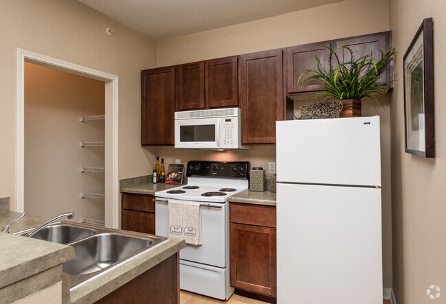 1BR, 1BA - 610SF Kitchen
