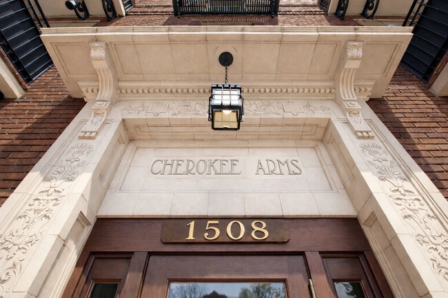 Cherokee Arms Entrance - Cherokee Arms