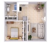 Sunny Point 1BR