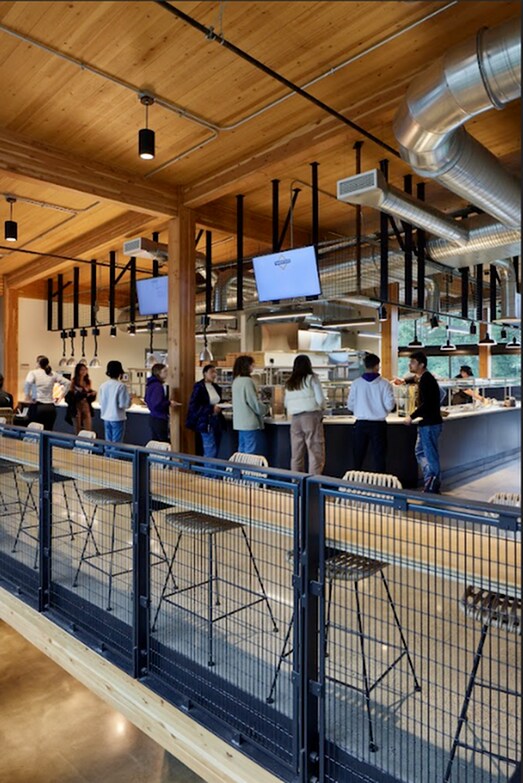 Terrace Dining Pavilion Buffet Line