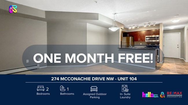 2.0 bedroom in Edmonton Alberta T5Y 3N4 - 2.0 bedroom in Edmonton Alberta T5Y 3N4 Unit 104