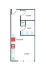 Studio, 1 Bath - Apt F