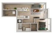 A4 floor plan 400H