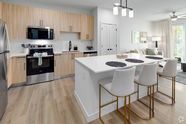 A1 - 1BR, 1BA - 740SF - Dining Room - The Winslow Residences