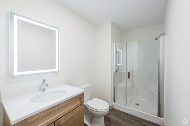 Lofted 2BR, 1BA - Bathroom