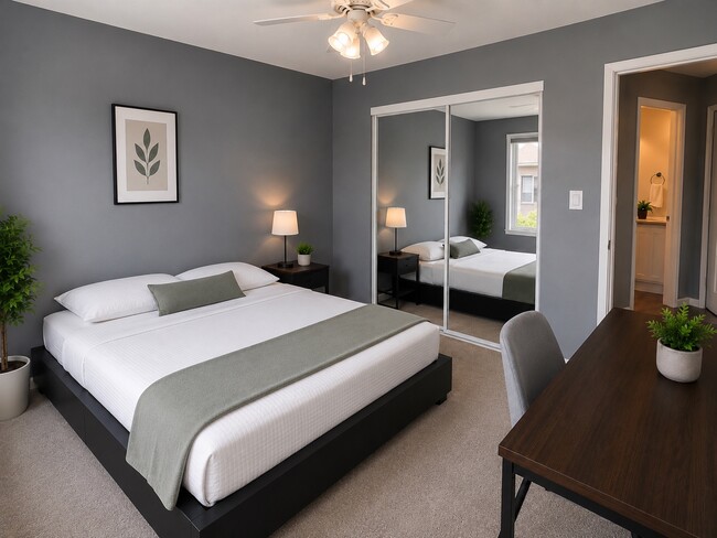 Private Bedroom 1 - 7565 Charmant Dr Unit 602