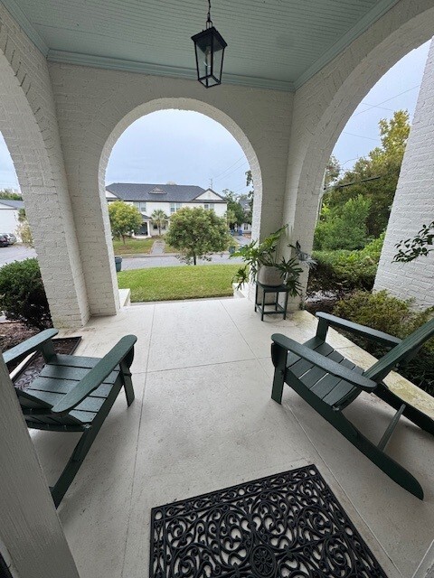 Entry porch - 1804 Wheat St