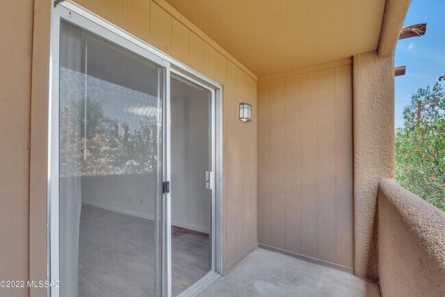 Patio with large storage closet - 1810 E Blacklidge Dr Unit 1023