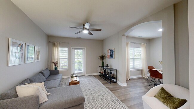 Open Floor Plan Living Area