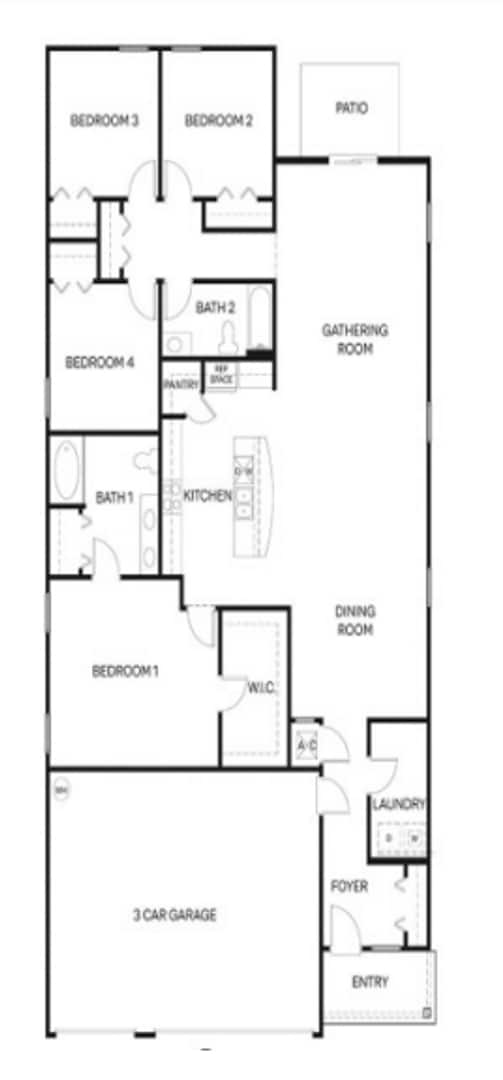 Photo - ENTRADA SUBDIVISION - THIS 4/2/3 HOME WITH OVER 2,140 sqft AND FENCED REAR YARD IS NOW AVAILABLE!!