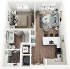 A1 floor plan The Easley