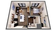 1 habitación lujosa