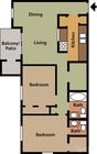 2BR/1.5BA